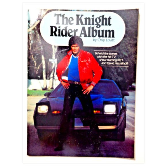 The Knight Rider Behind the Scenes w/KITT & David Hasselhoff by Chip Lovitt - Picture 1 of 5